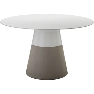 Mobital Maldives Solid Surface Dining Table, White