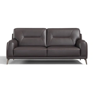 Diven Living Duca Leather Sofa, Spessorato Brown