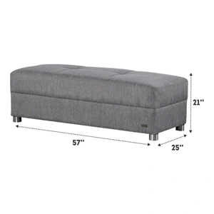 Empire Furniture, USA Dumont Fabric Ottoman