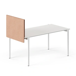 NARBUTAS Nova A D31.5-inch Rectangular Office Desk w/Grommet