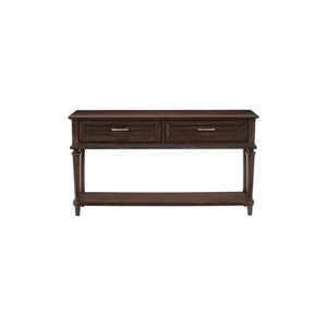 Homelegance Cardano Wood Console Table, Dark Brown