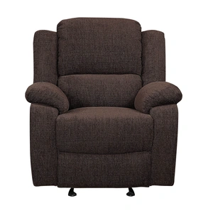 ACME Madden Velvet Reclining Chair, Brown
