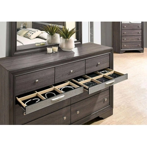 Furniture of America Chrissy Wood Dresser w/9 Drawers