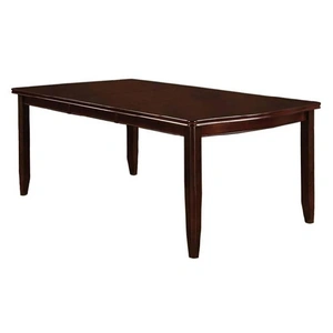 Furniture of America Edgewood Wood Extendable Dining Table, Espresso