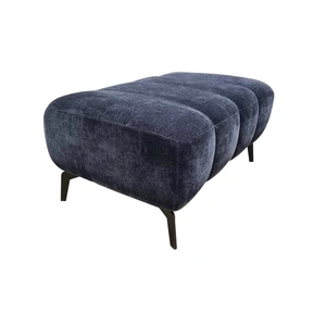 Natuzzi Editions Portento Fabric/Leather Large Ottoman