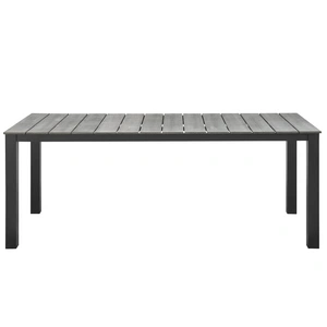 Modway Furniture Maine 80-inch Outdoor Patio Dining Table