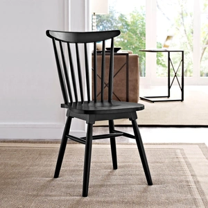 Modway Furniture Amble Dining Side Chair, Black