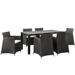 Modway Furniture Junction 7-Pc Outdoor Patio Dining Set