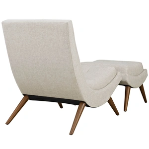 Modway Furniture Ramp Upholstered Fabric Lounge Chair Set