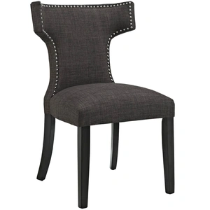 Modway Furniture Curve Fabric Dining Chair