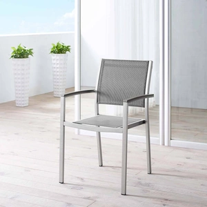 Modway Furniture Shore Outdoor Patio Aluminum Dining Chair