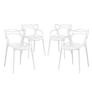 Modway Furniture Entangled Dining Chair (Set of 4)