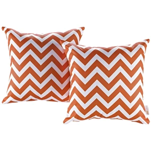 Modway Furniture Modway 2-Pc Outdoor Patio Fabric Pillow Set