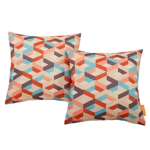 Modway Furniture Modway 2-Pc Outdoor Patio Fabric Pillow Set
