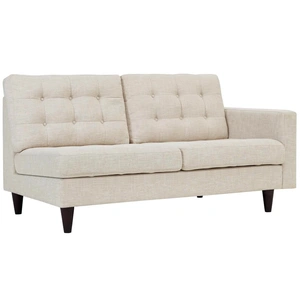 Modway Furniture Empress Right-Facing Upholstered Fabric Loveseat