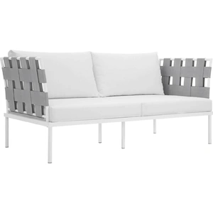 Modway Furniture Harmony Outdoor Patio Aluminum Loveseat
