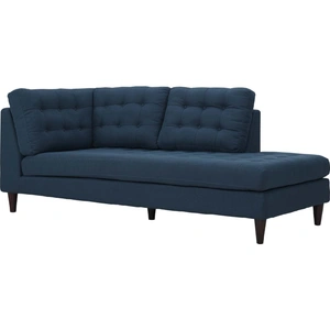 Modway Furniture Empress Upholstered Fabric Right Facing Bumper Chaise
