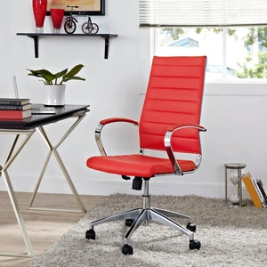 Modway Furniture Jive Highback Office Chair, Red