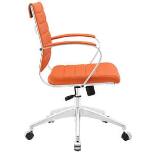 Modway Furniture Jive Mid Back Office Chair, Orange