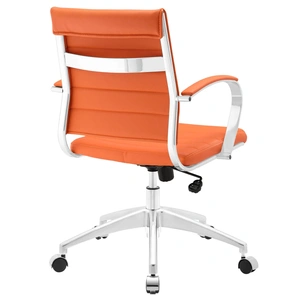 Modway Furniture Jive Mid Back Office Chair, Orange