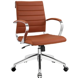 Modway Furniture Jive Mid Back Office Chair, Terracotta