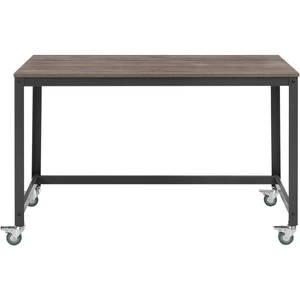 Modway Furniture Vivify Computer Office Desk, Gray/Walnut