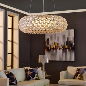 Modway Furniture Halo 25-inch Pendant Chandelier, White