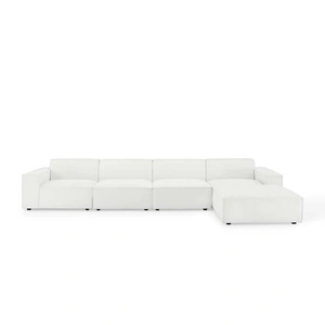 Modway Furniture Restore 5-Piece Sectional Sofa, Configuration 1