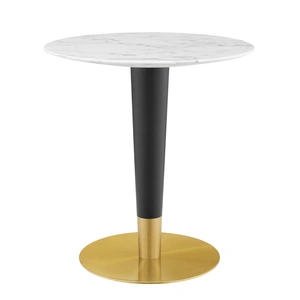 Modway Furniture Zinque 28-inch Artificial Marble Dining Table