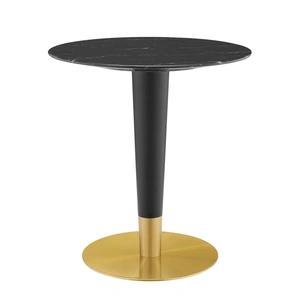Modway Furniture Zinque 28-inch Artificial Marble Dining Table