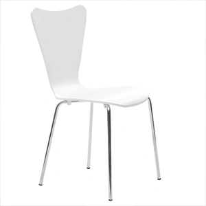 Modway Furniture Ernie Dining Side Chair, White
