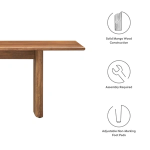 Modway Furniture Amistad 72-inch Wood Bench