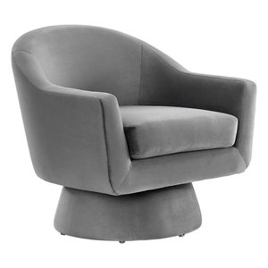 Modway Furniture Astral Performance Velvet Fabric Swivel Chair
