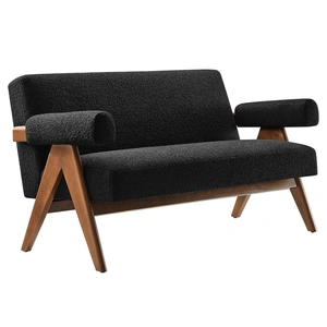 Modway Furniture Lyra Boucle Fabric Loveseat