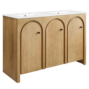 Modway Furniture Appia 48-inch Double Sink Bathroom Vanity