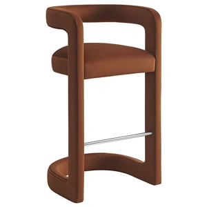 Modway Furniture Winslow Performance Velvet Bar Stool