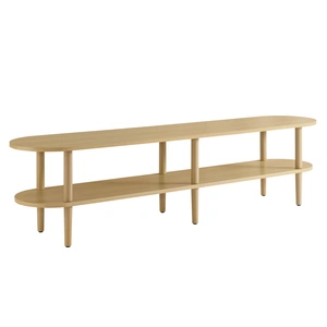 Modway Furniture Torus Oval Wood TV Stand