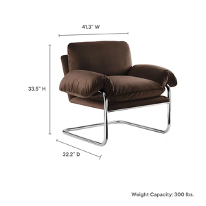 Modway Furniture Ansel Performance Velvet Accent Chair