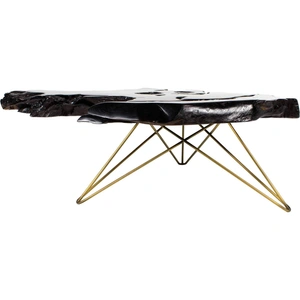 MOE'S Tectona Coffee Table, Dark Brown
