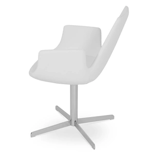 SohoConcept Furniture Eiffel 4 Star Swivel Dining Arm Chair