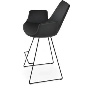 SohoConcept Furniture Eiffel Wire Arm Barstool