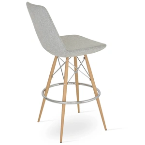 SohoConcept Furniture Eiffel MW Barstool w/Metal Base