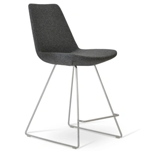 SohoConcept Furniture Eiffel Wire Counter Stool w/Metal Base