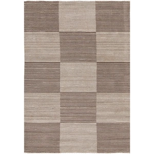 Chandra Elantra Wool Rectangular Hand-knotted Rug, Composition 1