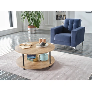 Bellona USA Elton Wood/Metal Round Coffee Table