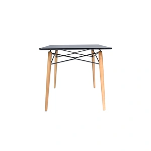LeisureMod Dover Rectangle Wood Dining Table