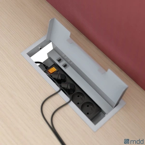 MDD Office Furniture OGI_A Office 4-Person Desk Bench
