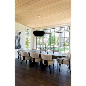 Universal Furniture Del Monte Wood/Metal Dining Room Set, Weathered Oak
