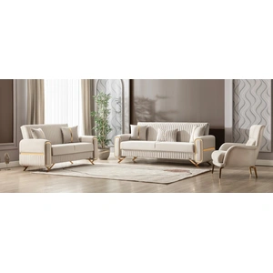 Casamode Escalade Microfiber Convertible Storage Living Room Set