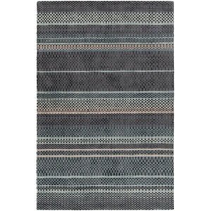 Chandra Evora Wool/Viscose Rectangular Hand-woven Rug